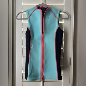 Roxy Girls’ Zip Wetsuit Top Size 8/L